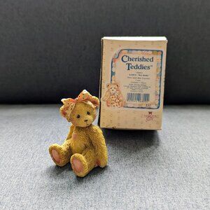 Bear Figurine Cherished Teddies Karen Best Buddy 1991 Vintage